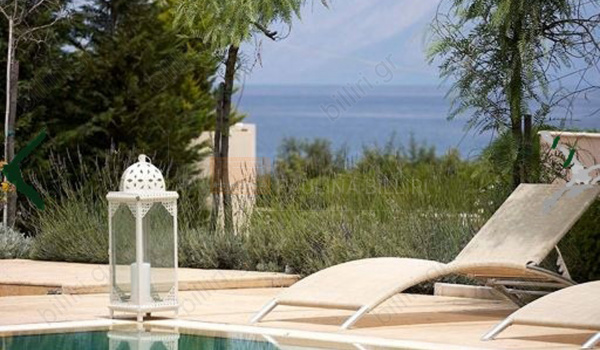 Πισίνα - θέα . Swimming pool - view